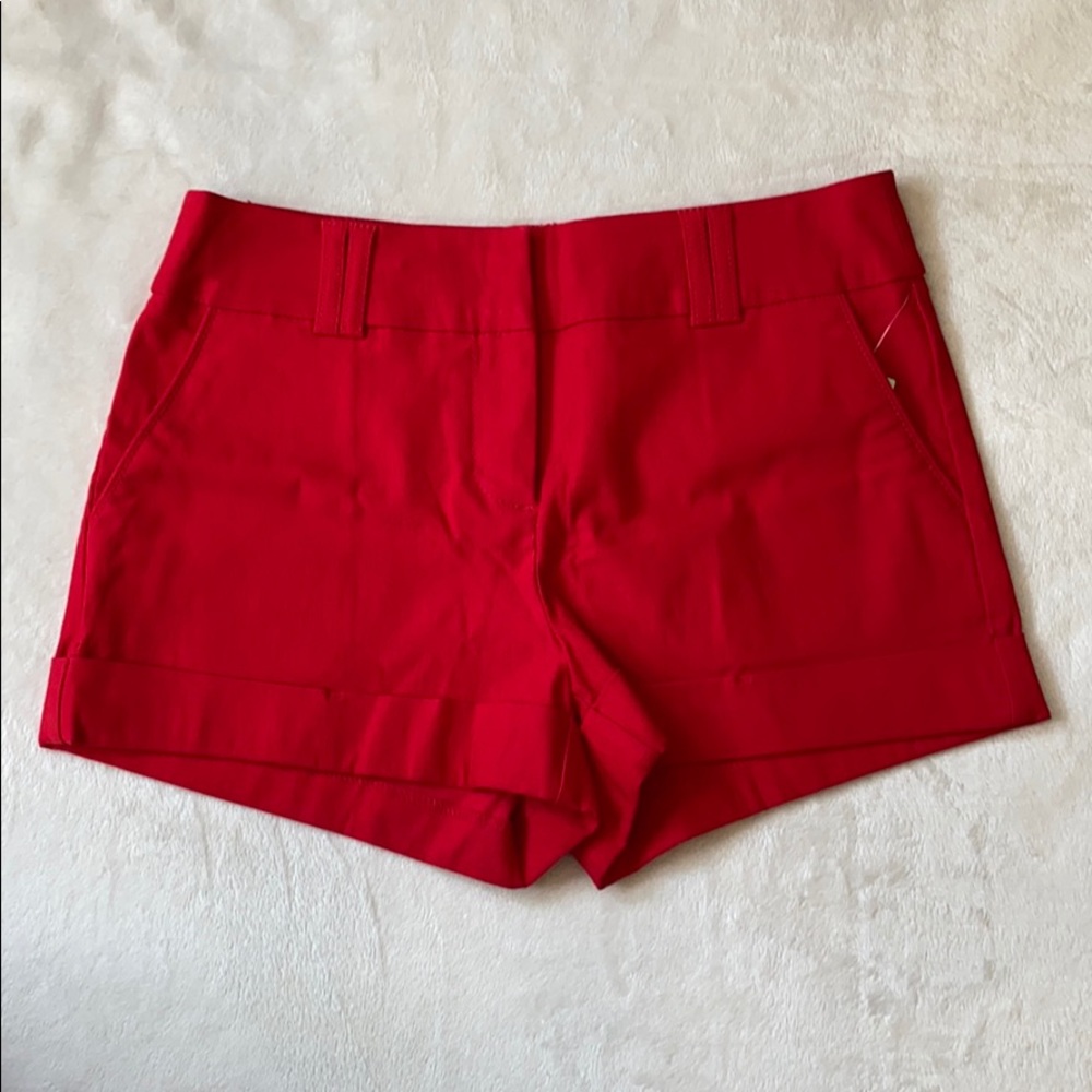 Papaya Red Shorts
